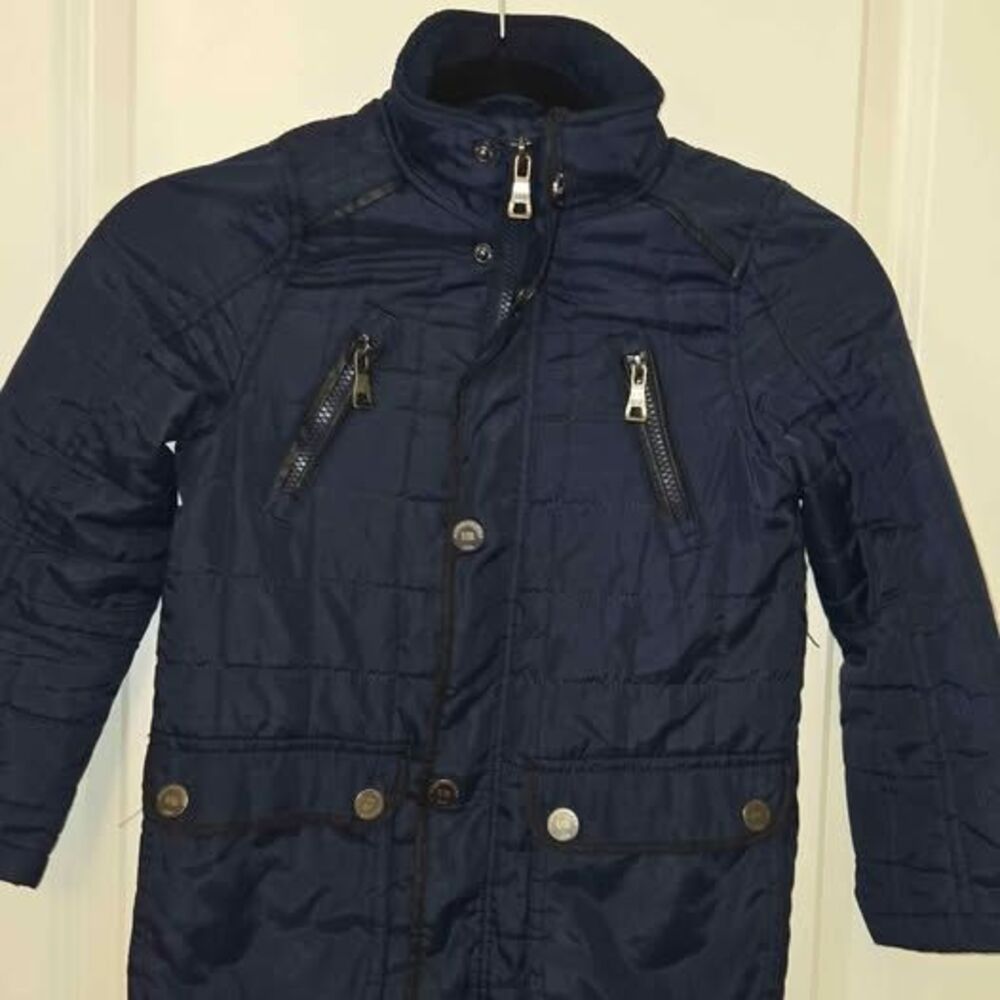 Urban Republic Boys Navy Quilted Jacket Size 5/6